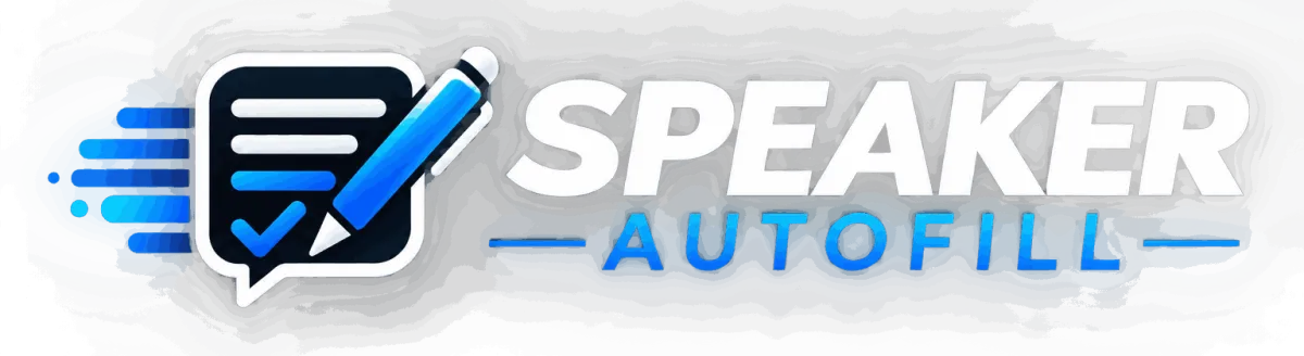 Speaker Autofill