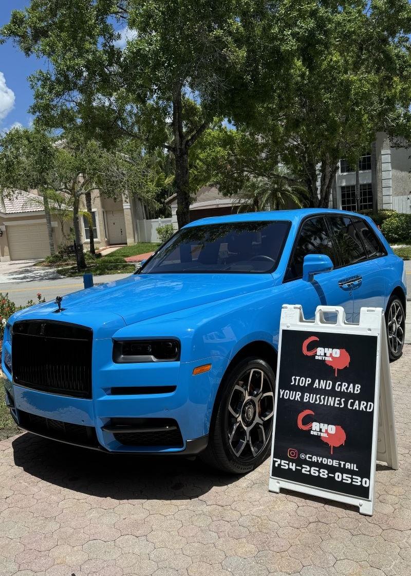 Car detailing in Broward County