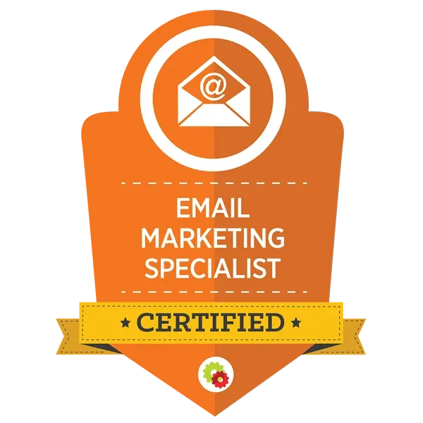 Certified Email Marketing Specialist badge