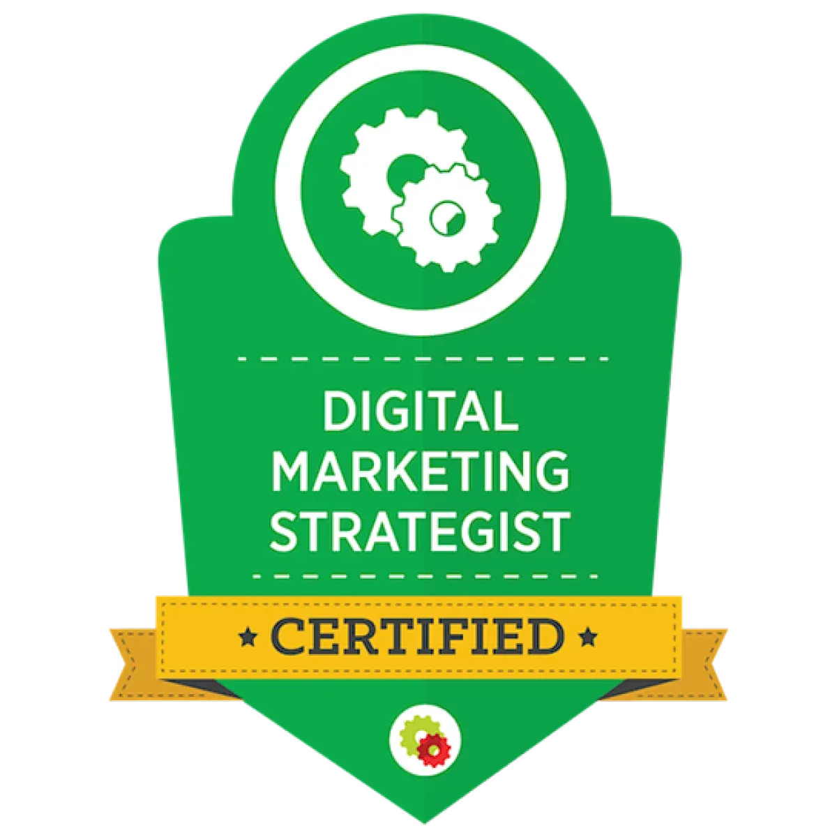 Certified Digital Marketing Strategist badge