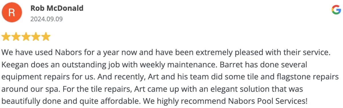 pool maintenance