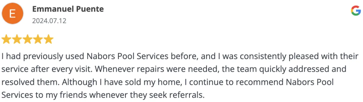 pool service near me