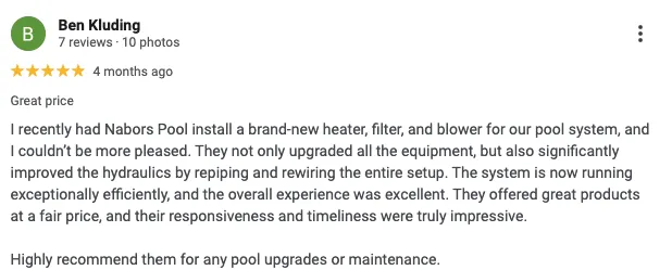 pool services