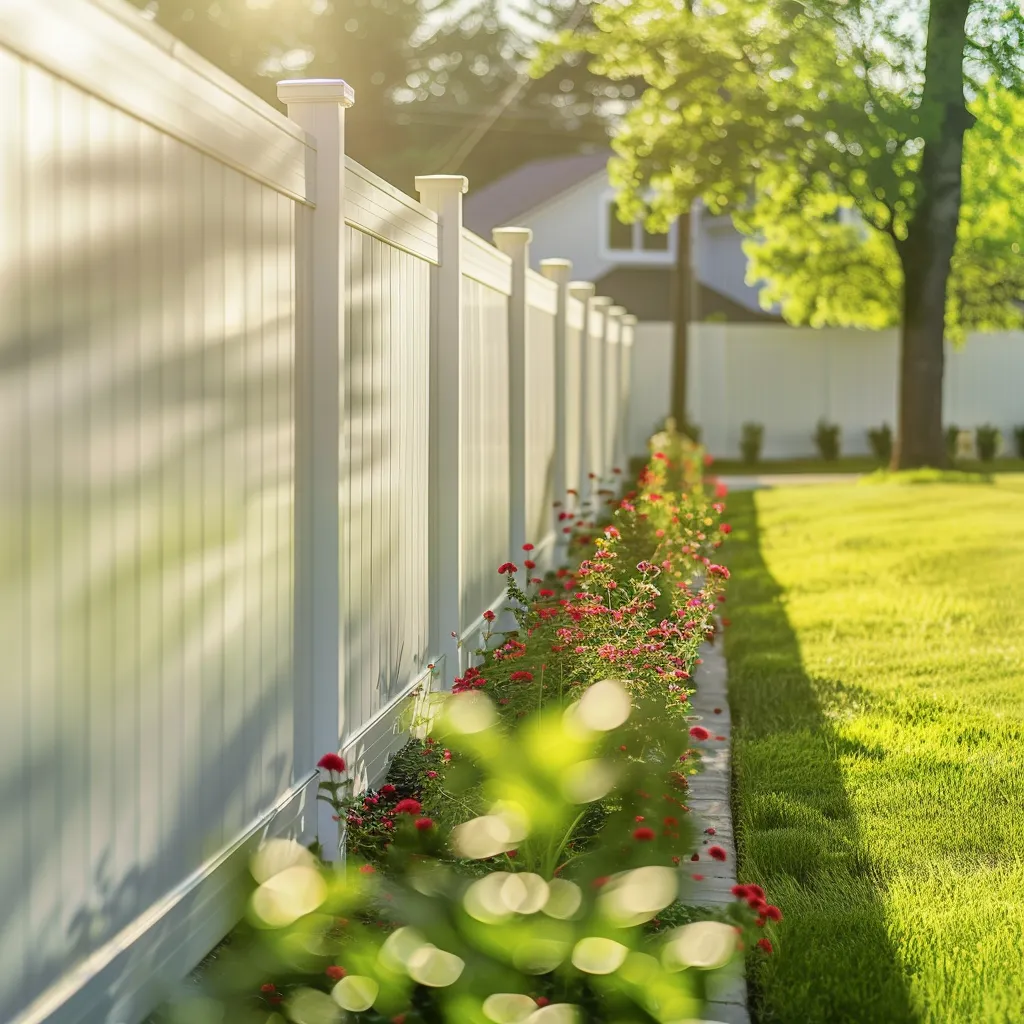 Vinyl fence service