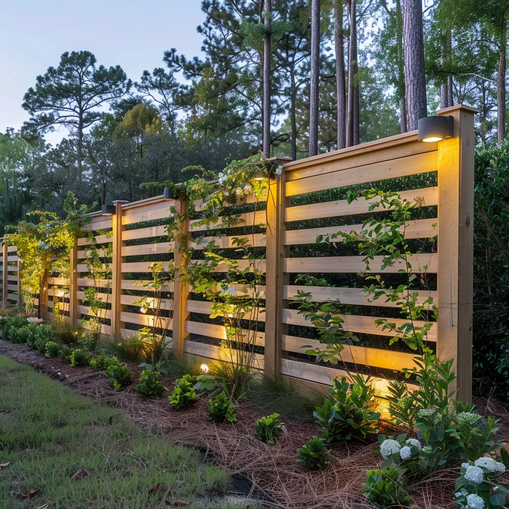 custom Wood fence Valdosta ga