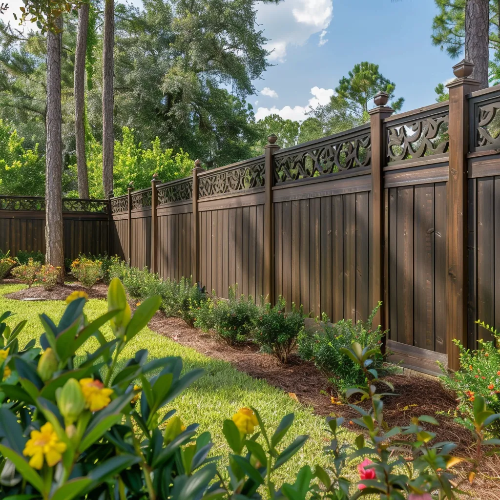 stylish privacy fencing Valdosta GA