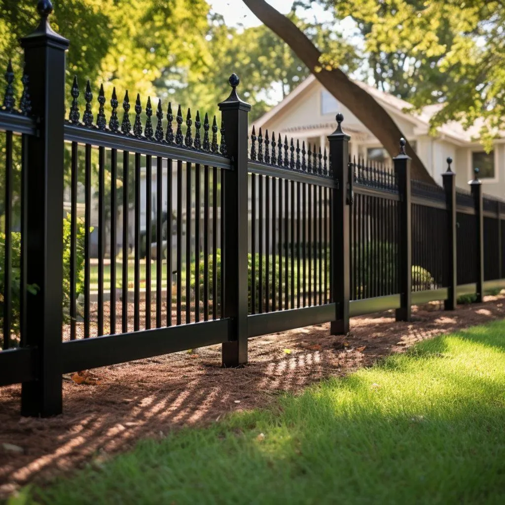 metal fence in Valdosta Ga