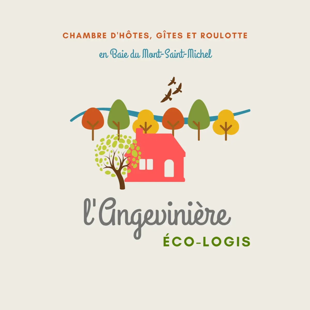 Logo L’Angevinière, éco-logis