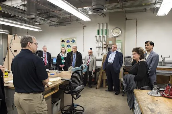 he MForesight Leadership Council tours University of Pittsburgh’s Swanson School 