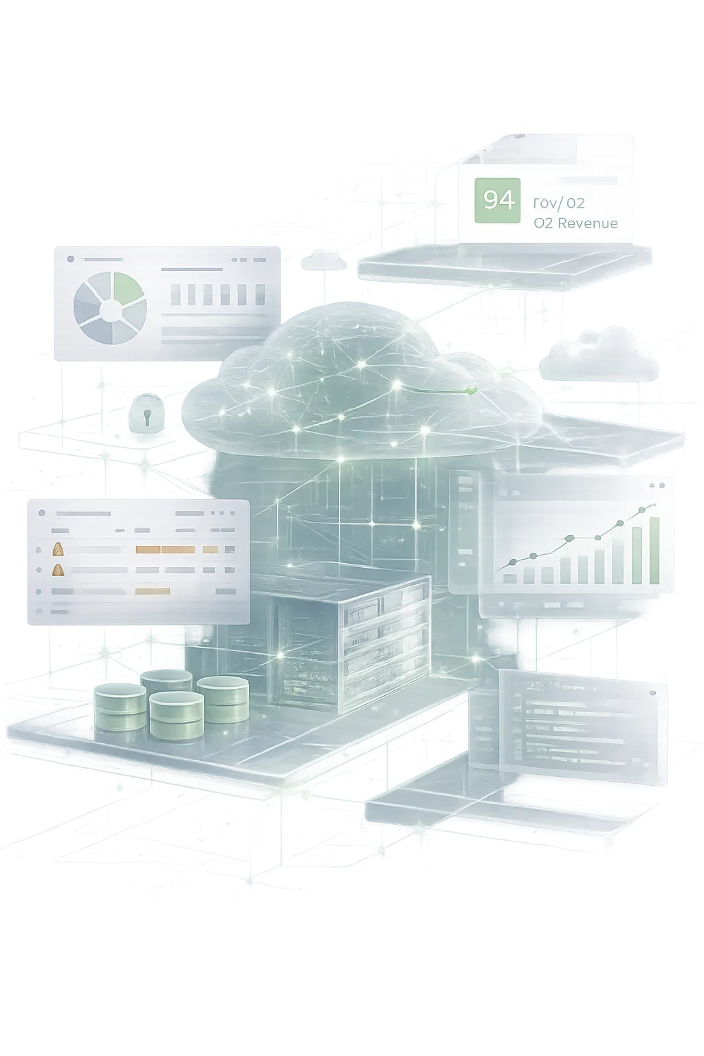 Enterprise data platform architecture addressing fragmented technology environments.