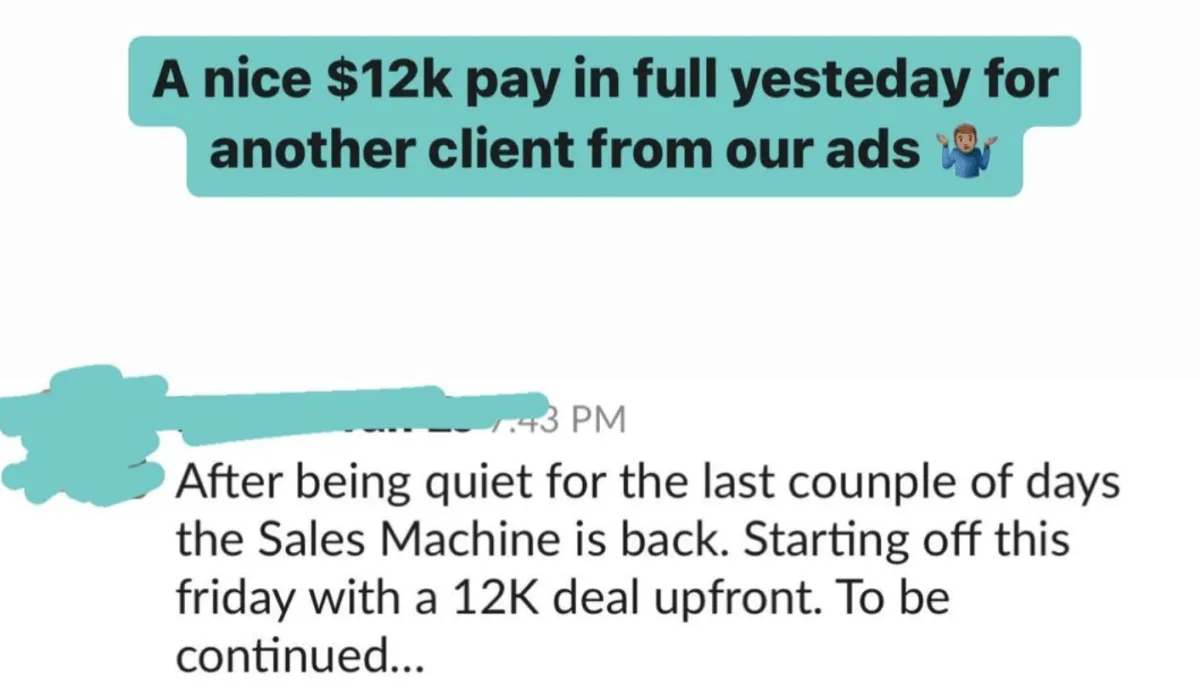Contractor social proof screenshot 23