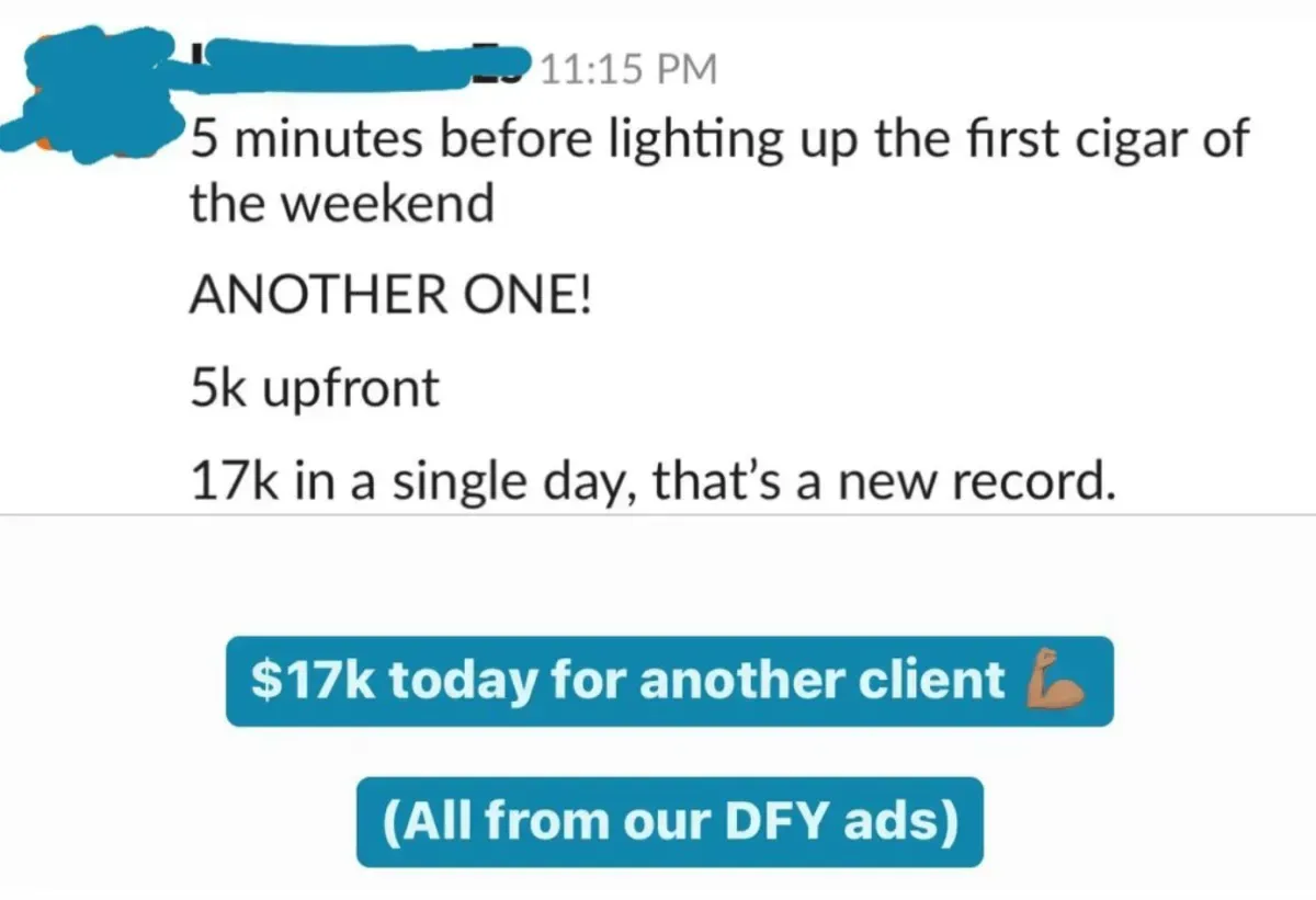 Contractor social proof screenshot 29