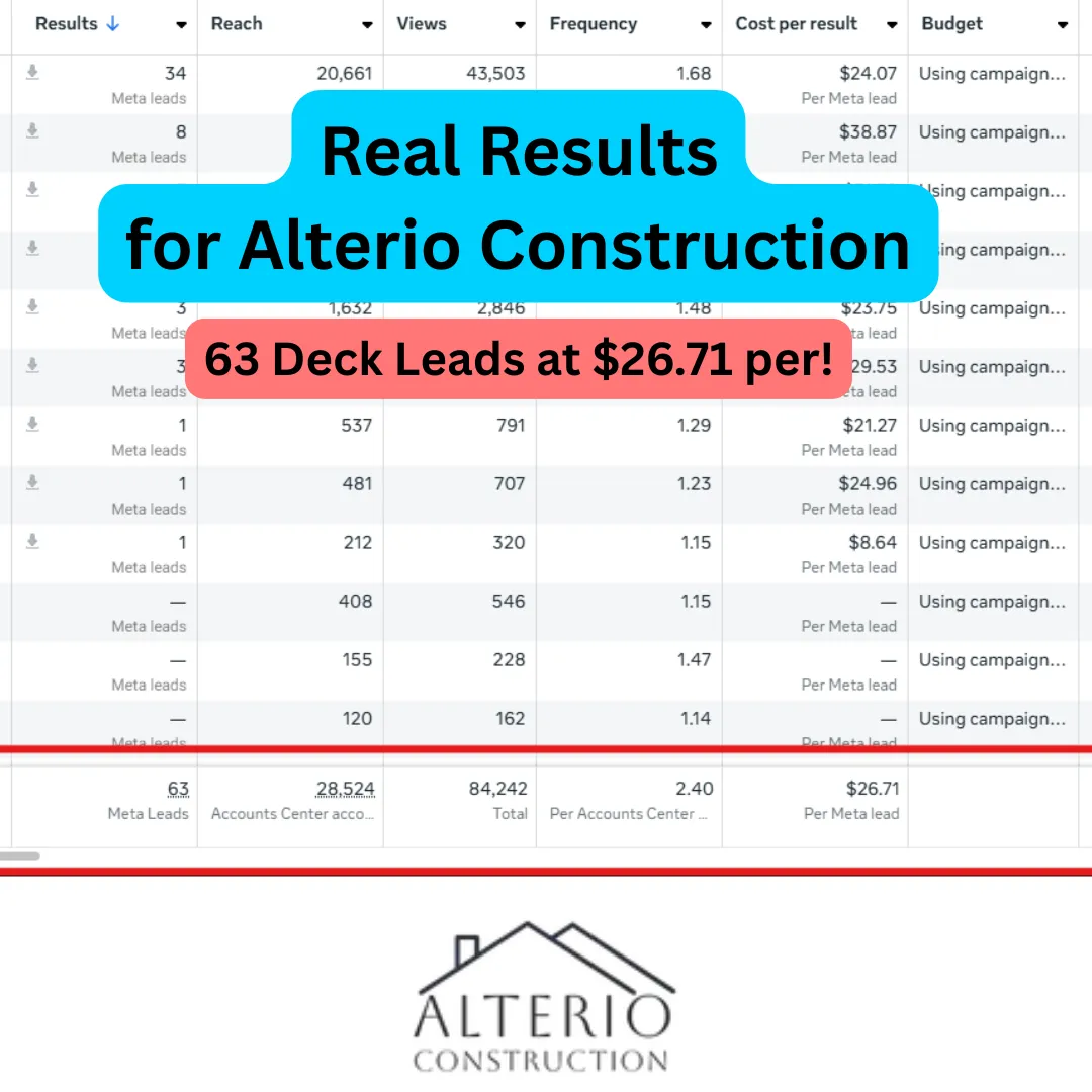 Contractor social proof screenshot 12