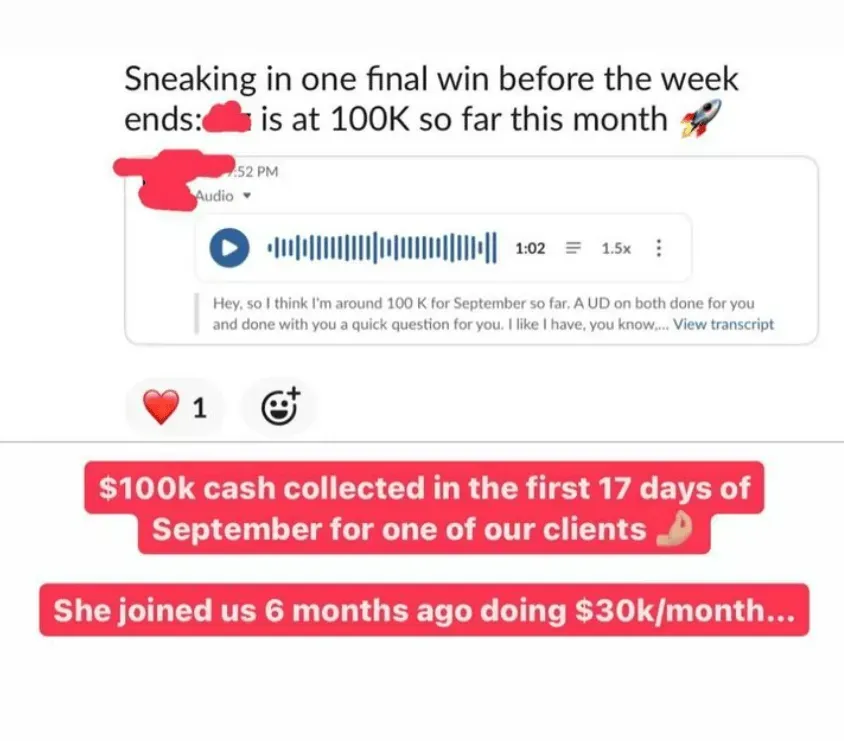 Contractor social proof screenshot 35
