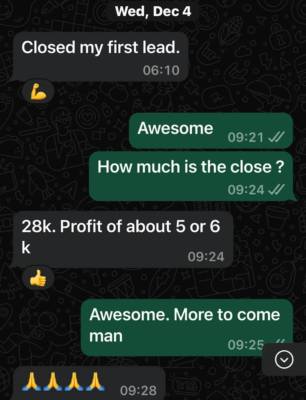 Contractor social proof screenshot 06