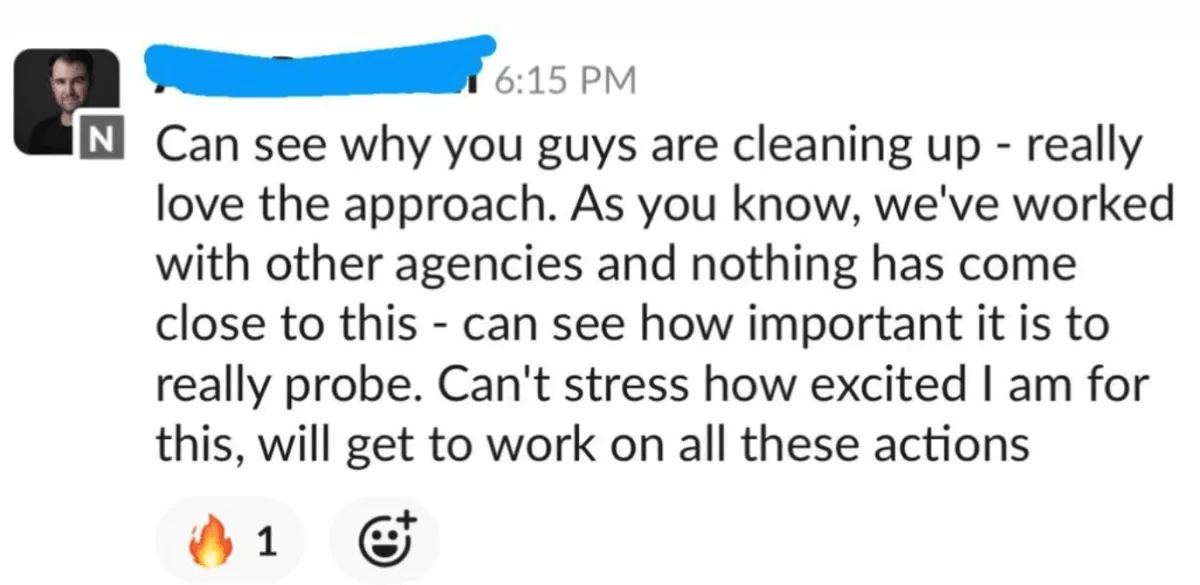 Contractor social proof screenshot 40
