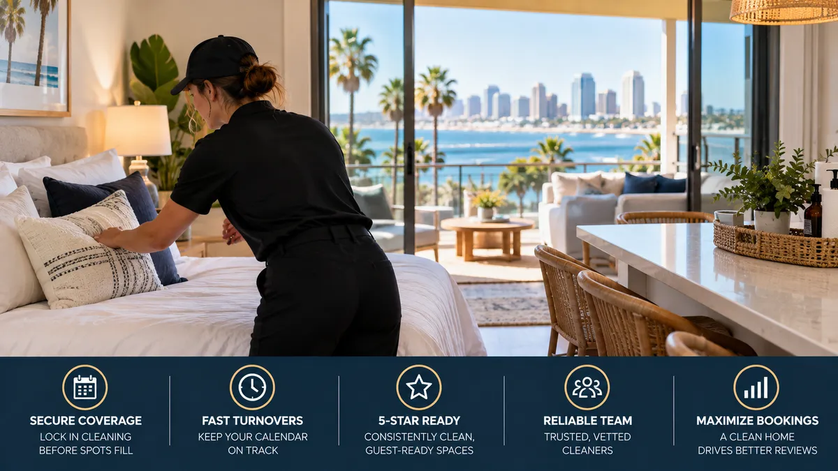 Holiday Airbnb Turnovers