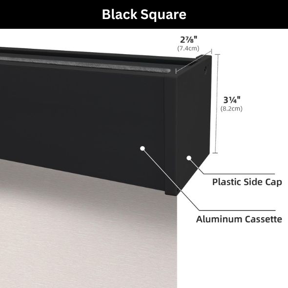 VALANCE OPTIONS - Black Square