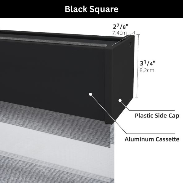 VALANCE OPTIONS - Black Square