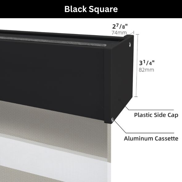 VALANCE OPTIONS - Black Square