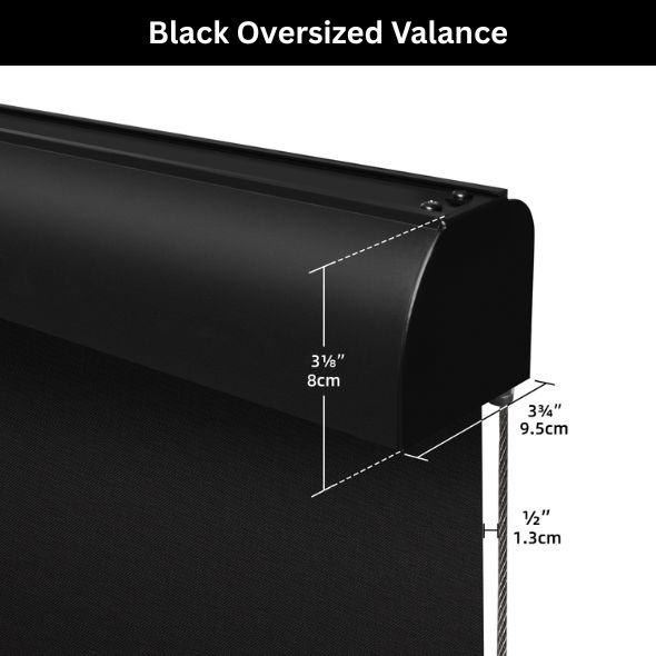 BOTTOM BAR OPTIONS - Black Oversize