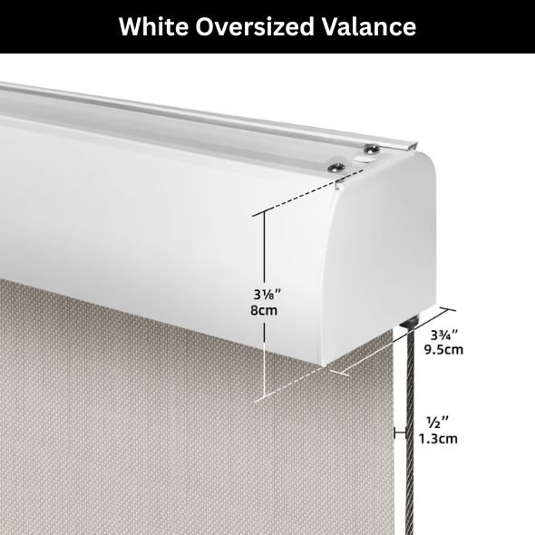 BOTTOM BAR OPTIONS - White Oversized