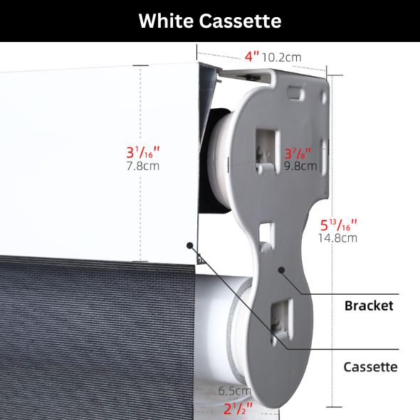 BOTTOM BAR OPTIONS - White Cassette