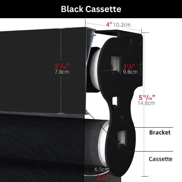 BOTTOM BAR OPTIONS - Black Cassette