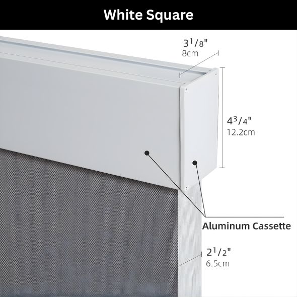 VALANCE OPTIONS - White Square