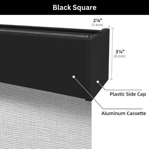VALANCE OPTIONS - Black Square