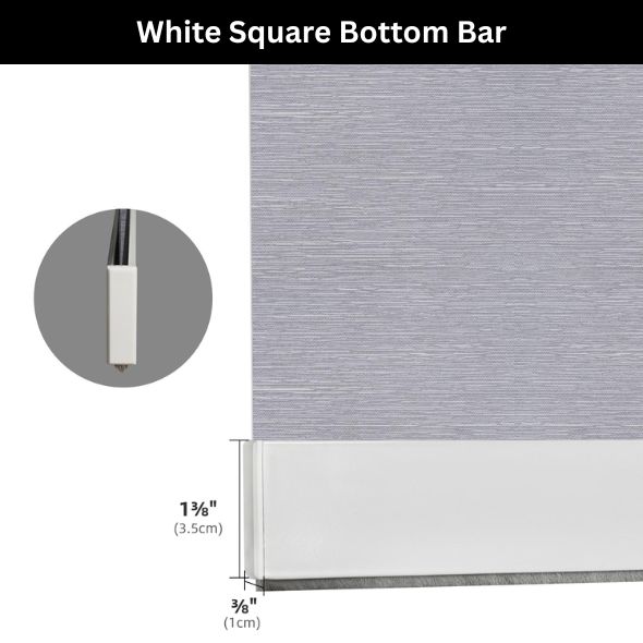 BOTTOM BAR OPTIONS - White Square