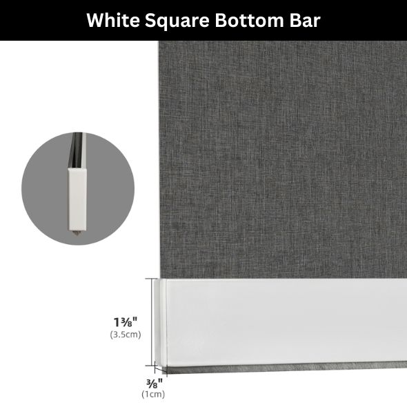 BOTTOM BAR OPTIONS - White Square