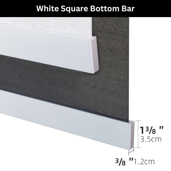 BOTTOM BAR OPTIONS - White Square