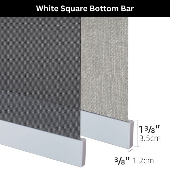 BOTTOM BAR OPTIONS - White Square