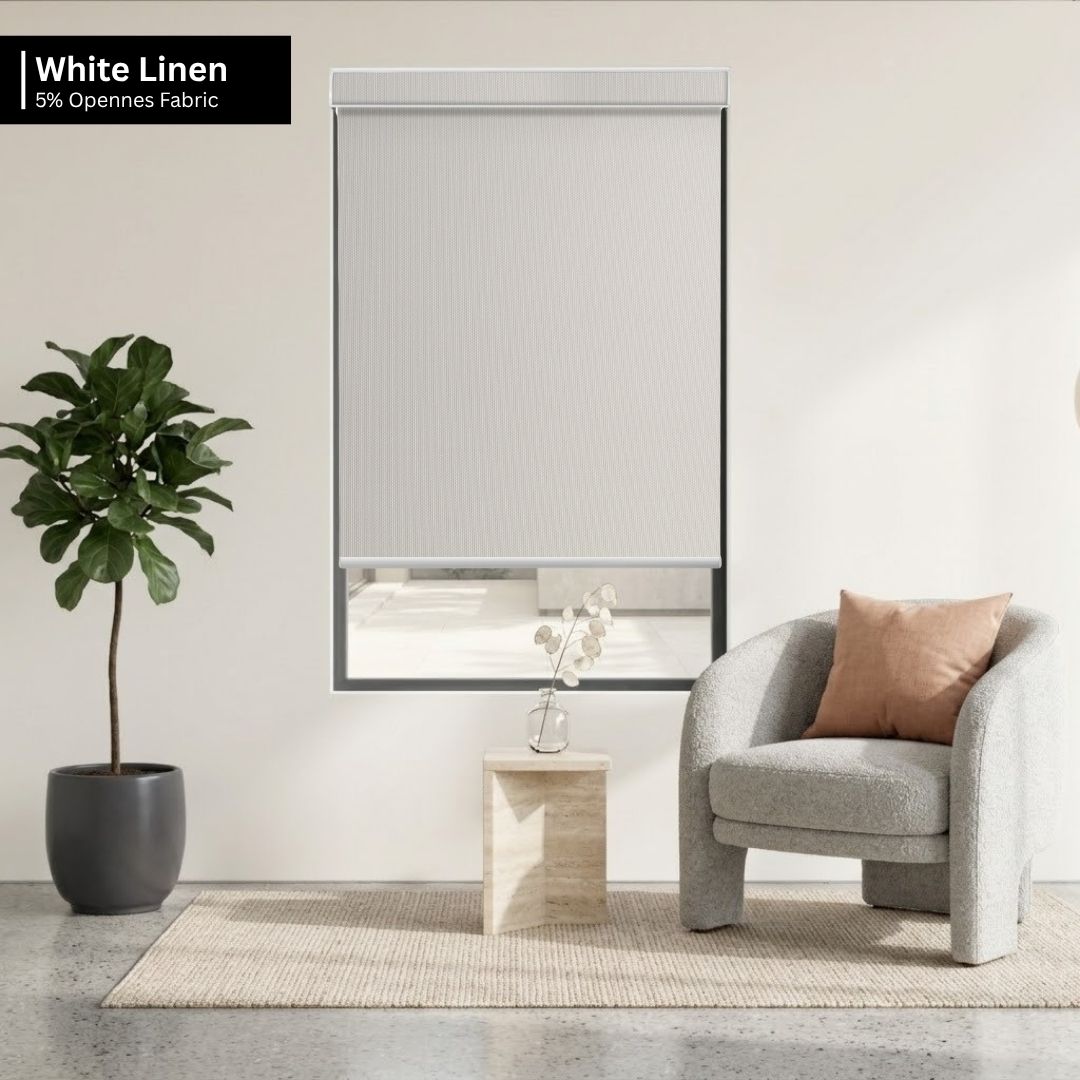 FABRIC OPTIONS - White Linen