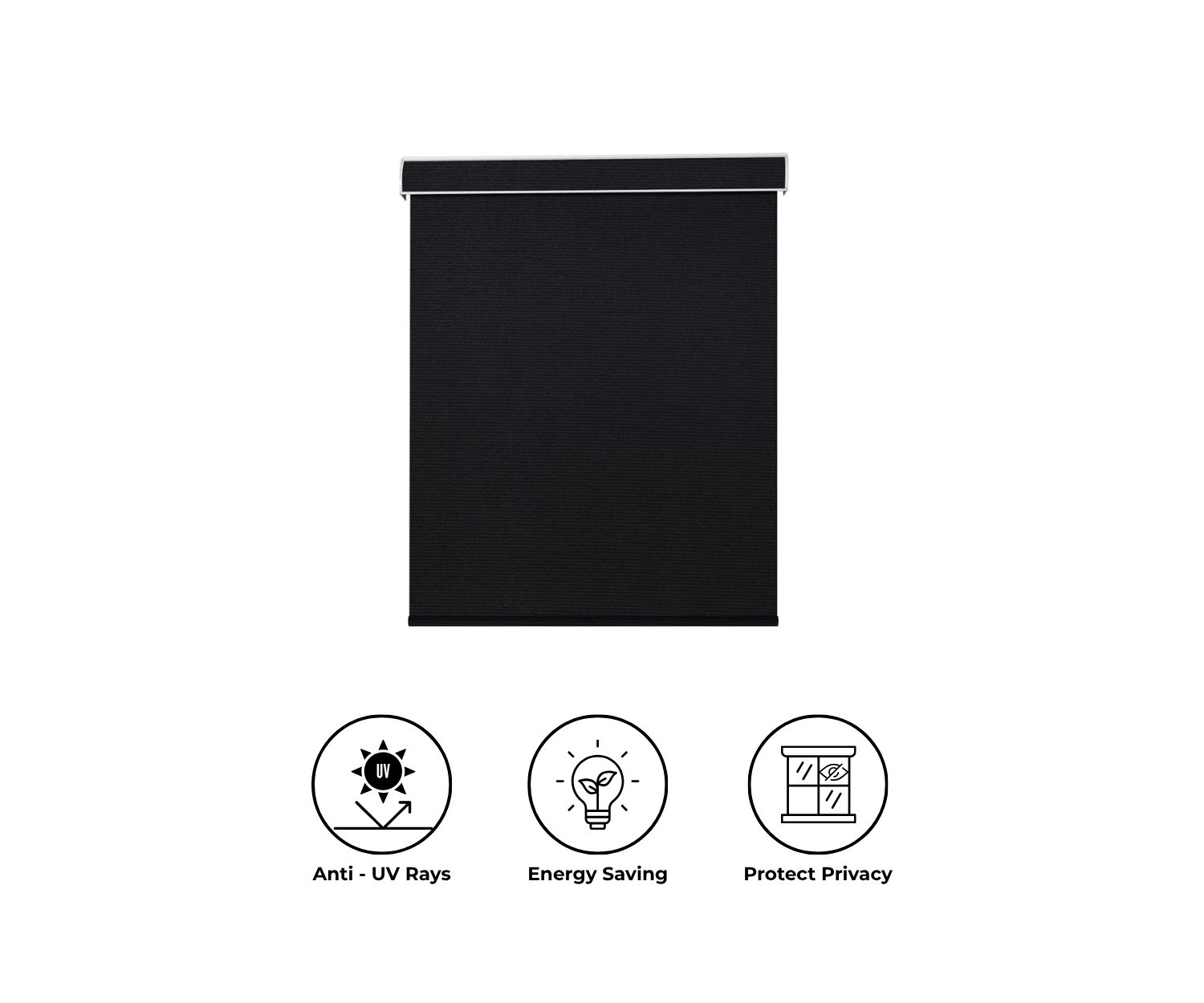 Coastal Smart Blinds Motorized Roller Shades 100% Blackout Eclipse