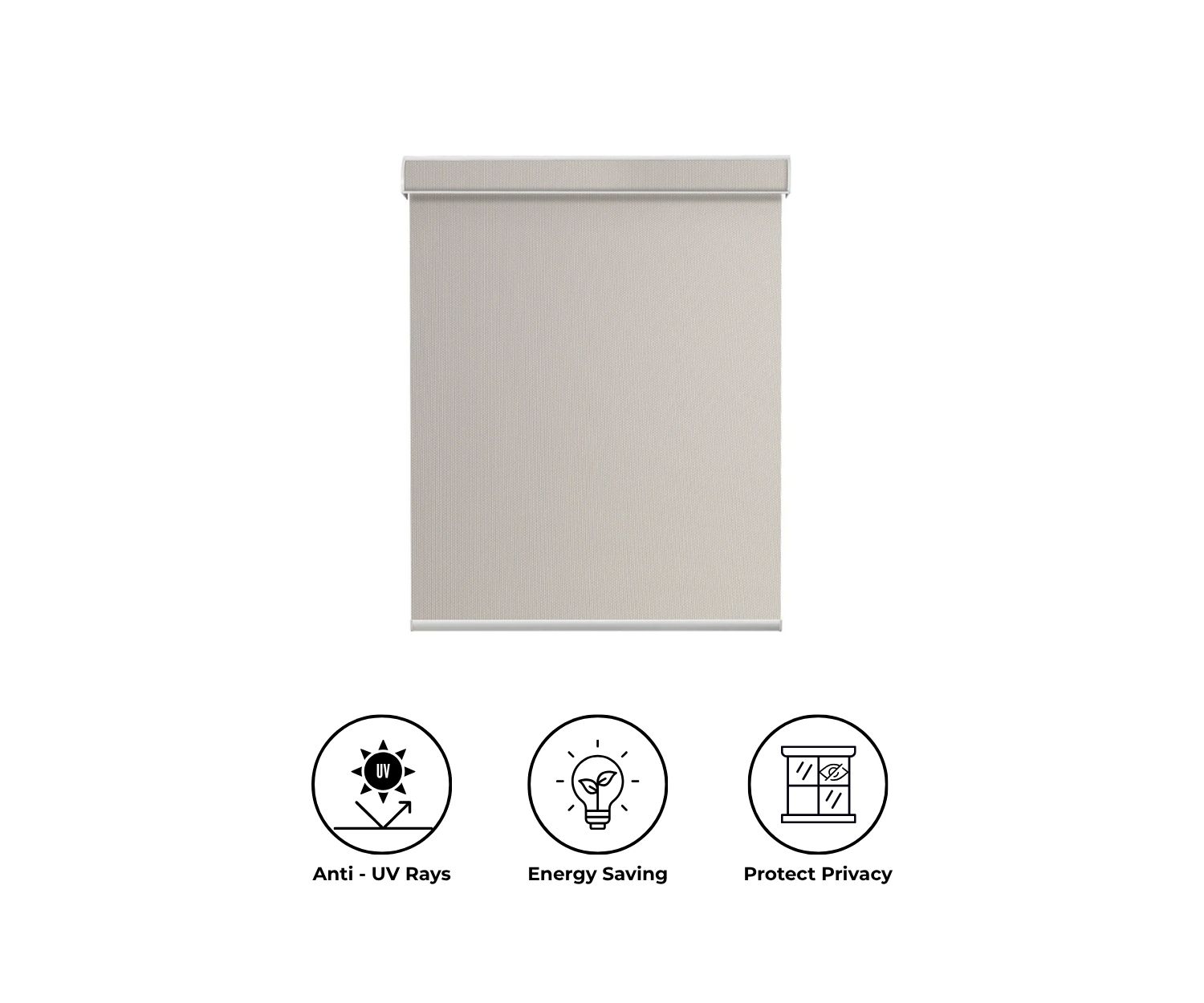 Light Filtering Solar Shades 1%/3%/5% Openness Aventus