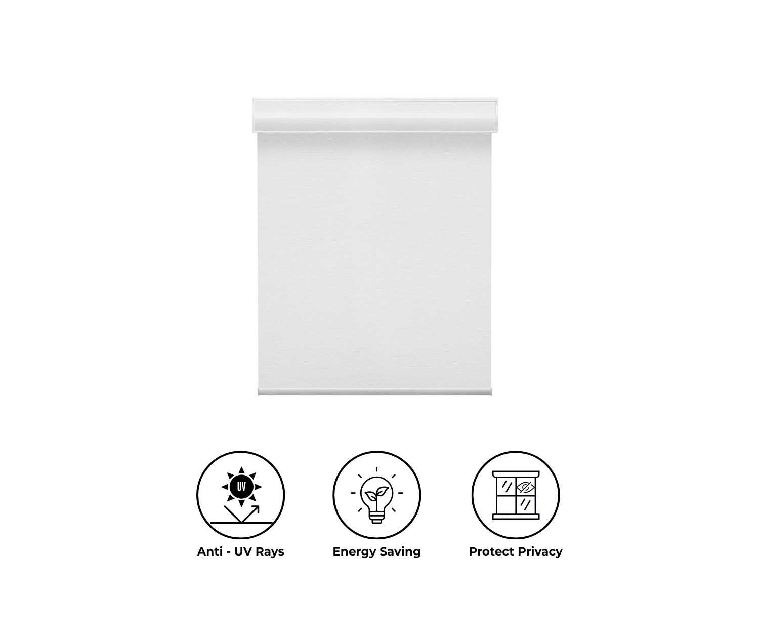 Coastal Smart Blinds Motorized Light Filtering Roller Shades 70% Blackout Essential