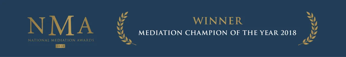 NMA Winner Mediation Champion of the Year 2018 banner