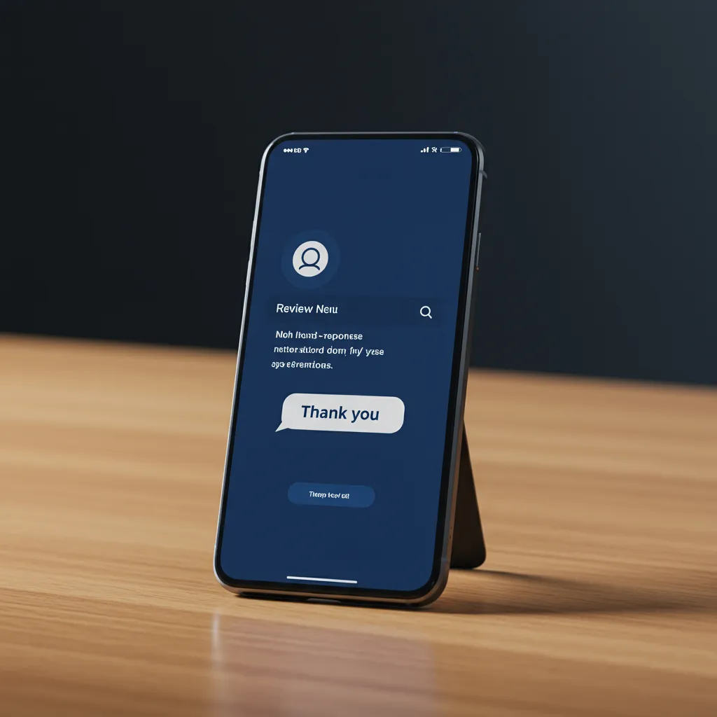 Review response interface