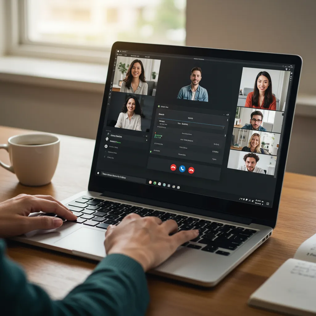 Video setup call interface