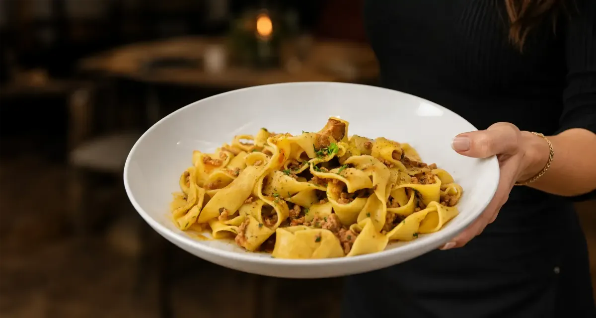 Chef at Perfetto Bistro preparing a dish