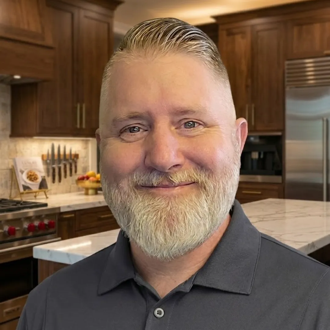 a piture of several Cutco products on the counter