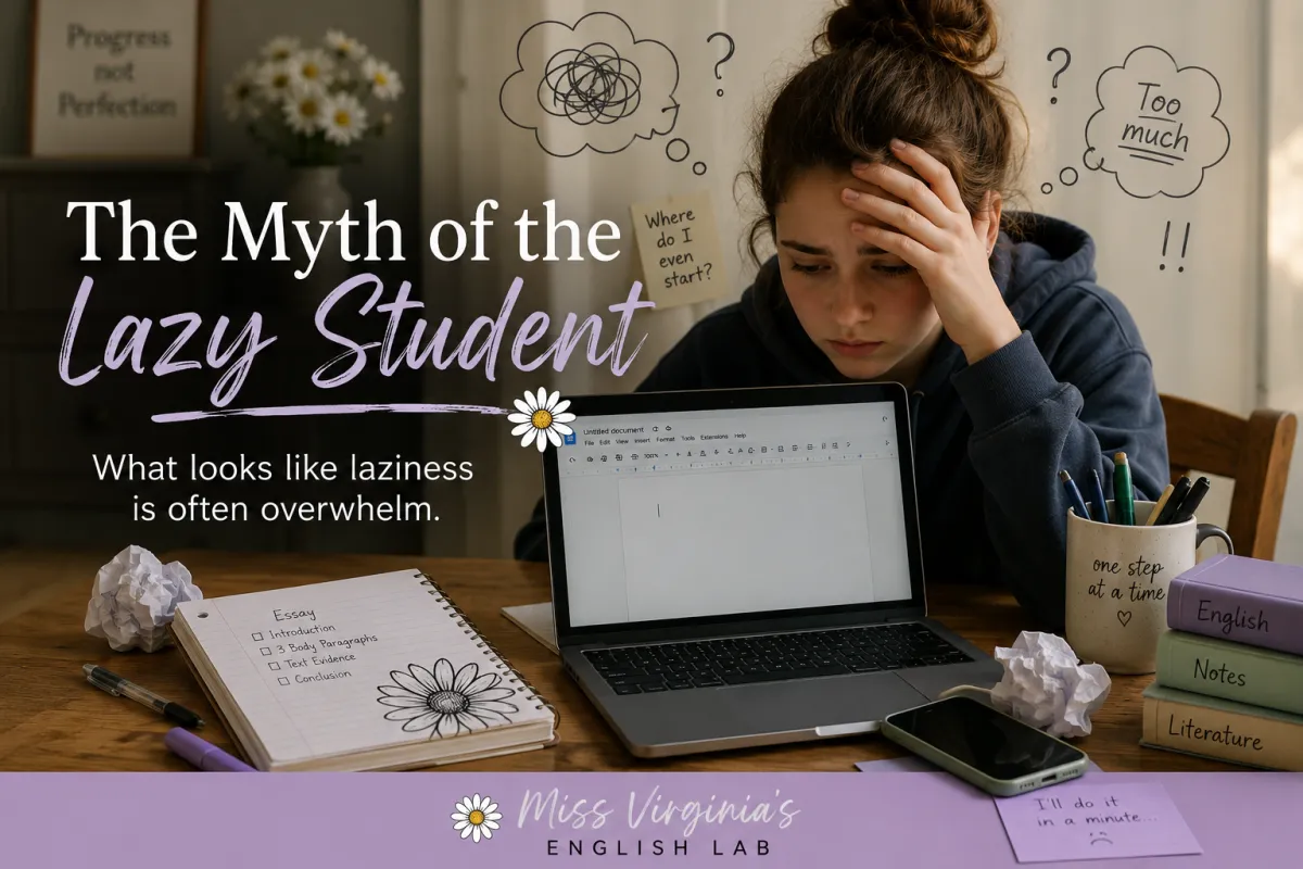 Writing is frustrating to students sometimes