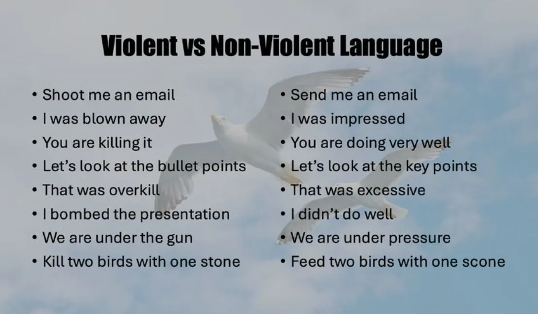 Violet vs Non-Violent Language