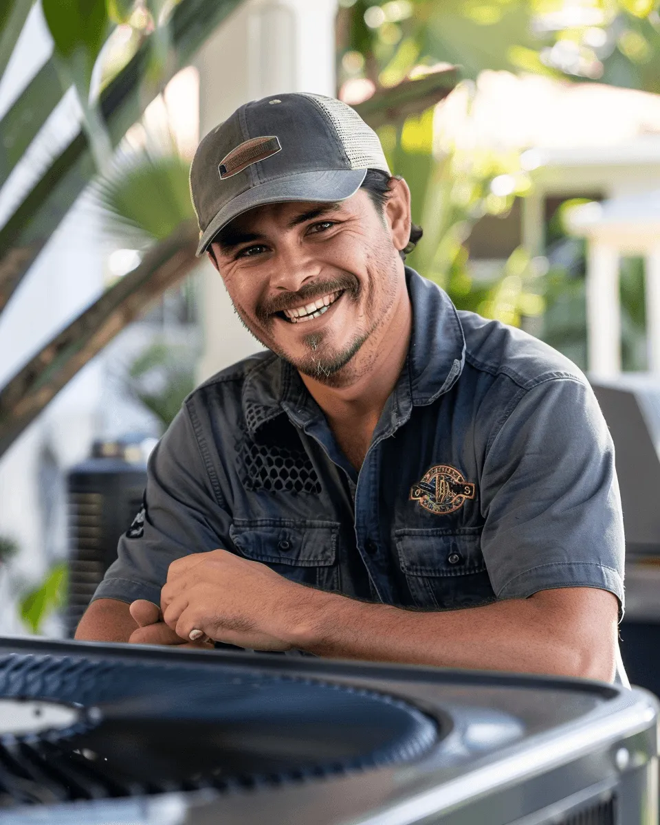 AC installation technician