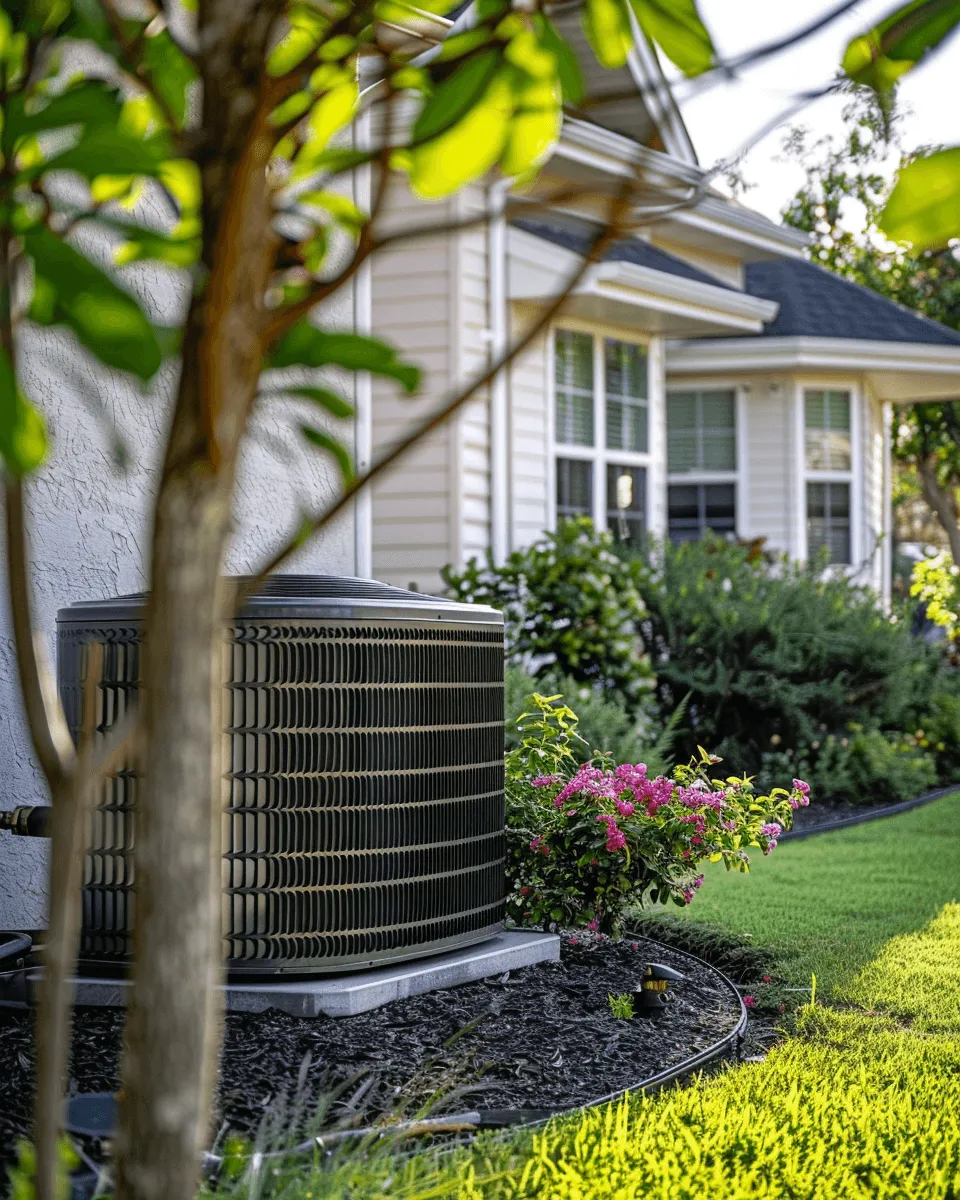 AC unit outside