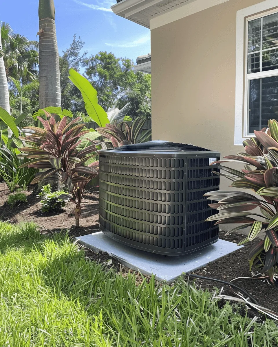 AC unit outside