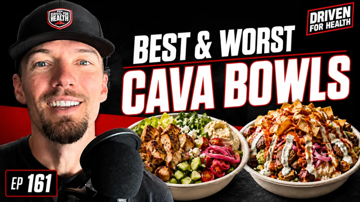 What to Order at Cava for Fat Loss, Coach Brian Parana's episode on building a CAVA bowl that fits a fat loss day.
