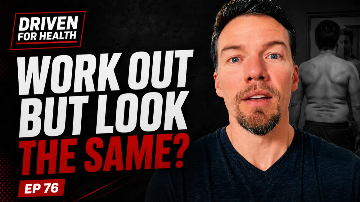 Why Do You Still Look Like You Never Work Out?, Coach Brian Parana's episode on training versus exercising, real cardio minutes, and finding a calorie deficit.